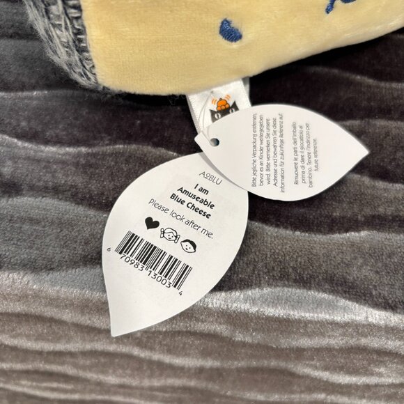 RARE Jellycat Amuseable Blue Cheese BNWT - Picture 4 of 4